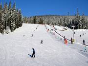 Zeer eenvoudige oefenpiste bij de Village Platter