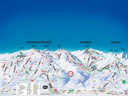 Pistekaart Kaltenbach – Hochzillertal/Hochfügen (SKi-optimal)
