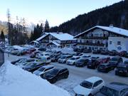 Accommodaties bij het dalstation Molino (Falcade)