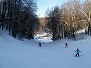 Familieafdaling bij het Abele Loch