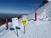 Poorten (toegangen) tot de extreem moeilijke afdalingen