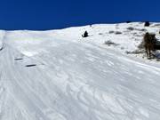 Zeer goede pistepreparatie in Splügen