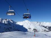 Weißspitzbahn - 6-persoons hogesnelheidsstoeltjeslift (koppelbaar) met kap