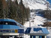 Ganghofer - 6-persoons hogesnelheidsstoeltjeslift (koppelbaar) met kap en stoelverwarming