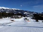 Pistes bij het middenstation