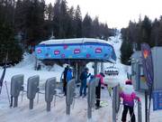 Skočine - 6-persoons hogesnelheidsstoeltjeslift (koppelbaar)