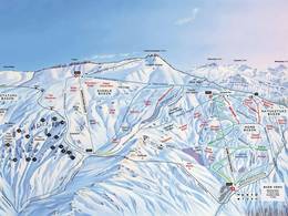 Pistekaart Treble Cone