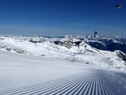 Het beste panorama en droomachtige pistes