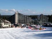 Hotel Rila direct aan de piste