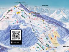 Pistekaart Hochkössen (Unterberghorn) – Kössen