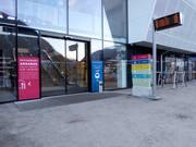 Ingang kabelbaancentrum Nauders