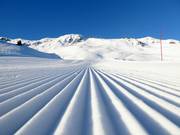 Zeer goede pistepreparatie in het skigebied Les 3 Vallées