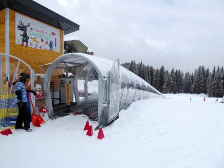 Familieskigebieden Wyoming – Gezinnen en kinderen Grand Targhee