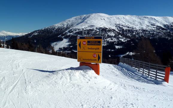 Katschberg-Rennweg: oriëntatie in skigebieden – Oriëntatie Katschberg