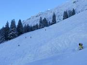 Afdalingen bij de Iselerbahn