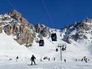 Saulire Express 2 - 8-persoons gondel (met 1 kabel)