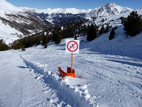 Reschenpass: milieuvriendelijkheid van de skigebieden – Milieuvriendelijkheid Schöneben (Belpiano)/Haideralm (Malga San Valentino)