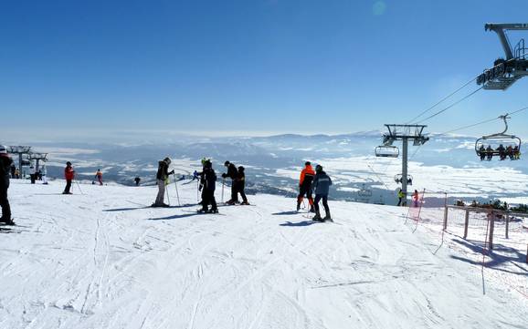 Hoogste dalstation in Slowakije – skigebied Štrbské Pleso