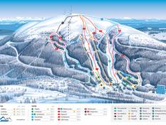 Pistekaart Galtis – Arjeplog