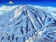 Pistekaart Bouřňák