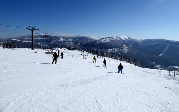 Beste skigebied in Noordoost-Tsjechië (Severovýchod) – Beoordeling Špindlerův Mlýn