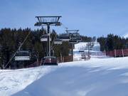 Dacheggbahn - 6-persoons hogesnelheidsstoeltjeslift (koppelbaar) met kap