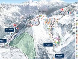 Skigebied Balme/Les Autannes – Vallorcine/Le Tour