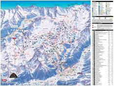 Pistekaart Ischgl/Samnaun – Silvretta Arena