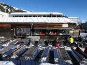 Baltsplaats bij het dalstation van de Möserbahn