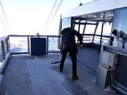 Onderhoud van het kabelbaanstation