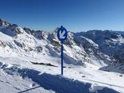 Duidelijke pisteafbakening