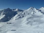 Uitzicht op de 2.828 meter hoge Masnerkopf