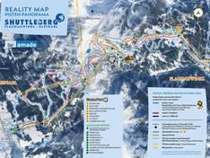 Pistekaart Flachauwinkl/Kleinarl (Shuttleberg)