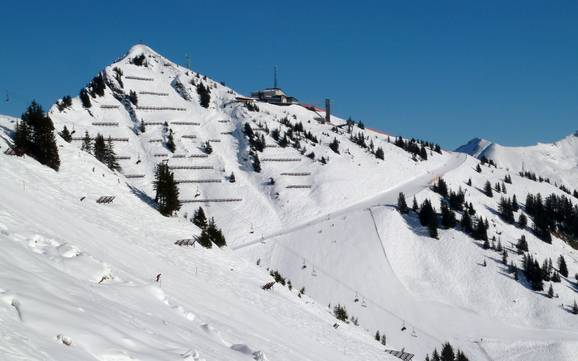 Skiën bij Baad