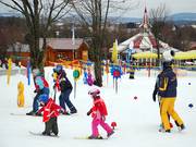 Kinderland van de skischool bij de Remmeswiese