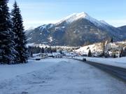 Ehrwald start onder het dalstation