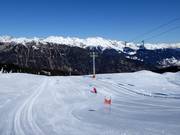 Wedstrijdparcours bij de Kalcheralm
