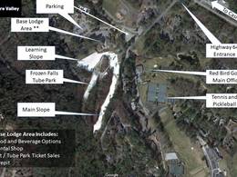 Pistekaart Sapphire Valley