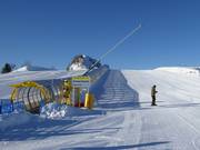 Transportband Cima Zoncolan bij het bergstation Monte Zoncolan