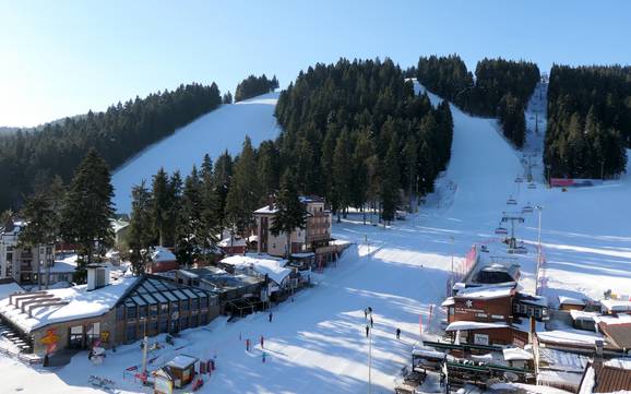 Sofia: Grootte van de skigebieden – Grootte Borovets