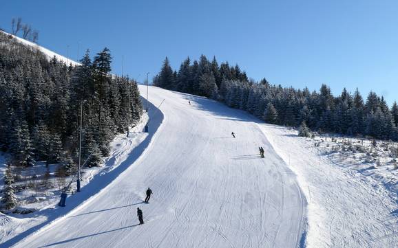 Beste skigebied in Noordwest-Tsjechië (Severozápad) – Beoordeling Plešivec – Abertamy