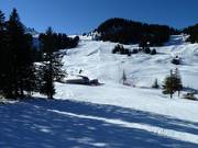 Uitzicht op de afdaling Wildgunten