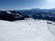 Brede pistes in het skigebied Brigels/Waltensburg/Andiast