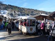Verbinding in Morzine (Le Train)