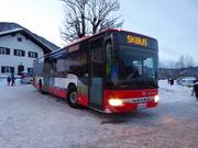 Skibus bij de Brauneck-kabelbaan