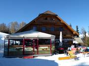 Sauschneider Alm in het skigebied