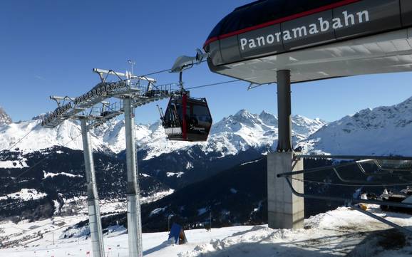 Oberhalbsteiner Alpen: beste skiliften – Liften Savognin