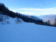 Uitzicht van Baradello tot Magnolta