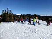 Start van de skidag bij Tablat