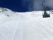 Steile helling naar de Mittersteinbahn